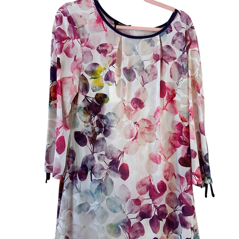 Floral Print silky  Women's Top